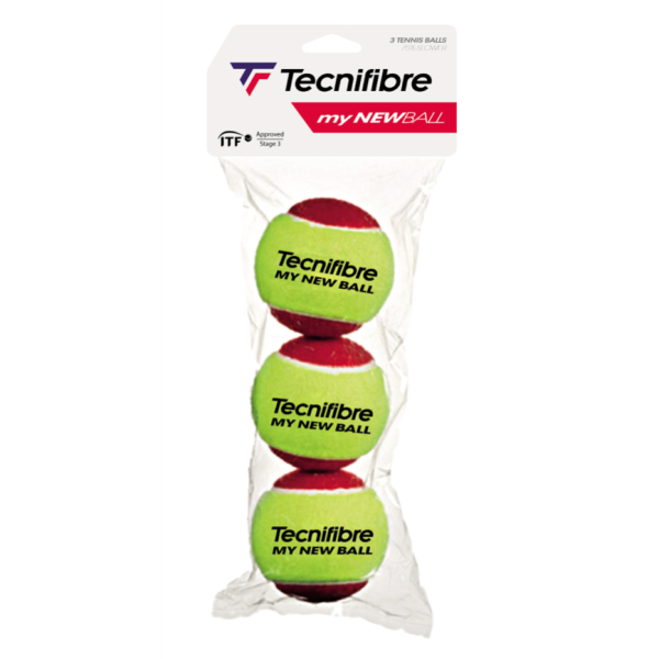 Technifibre My New Ball 3 Pack Tennis Balls